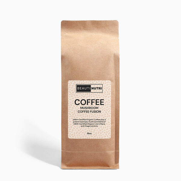 Mushroom Coffee Fusion - Lion’s Mane & Chaga 16oz-0